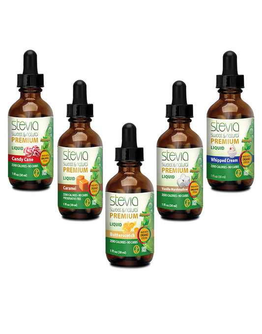 Bundle Special Wonka Land Premium Stevia - 1oz - 5 pack