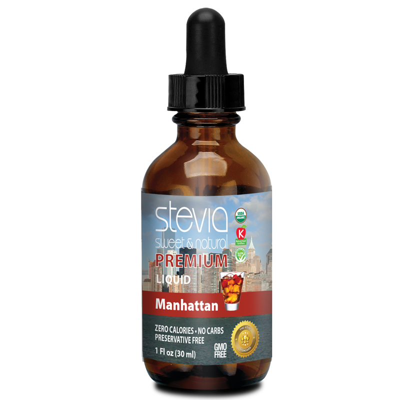 Manhattan Flavor Stevia Liquid Drops
