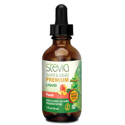Peach Stevia Liquid Drops