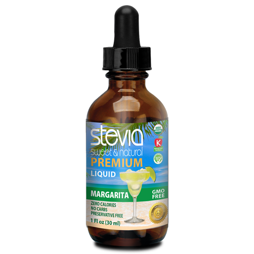 Margarita Stevia Liquid Drops - Zero Calories | Best All Natural Sugar Substitute