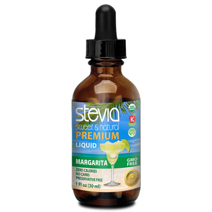 Margarita Stevia Liquid Drops - Zero Calories | Best All Natural Sugar Substitute