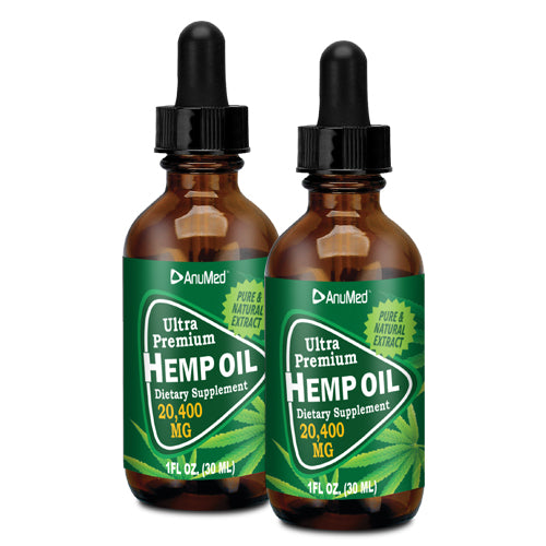 2 pack - 1oz Hemp Seed Oil  Extract Drops | all natural | Omega-3 essential fatty acid  | Omega 6 essential fatty acid