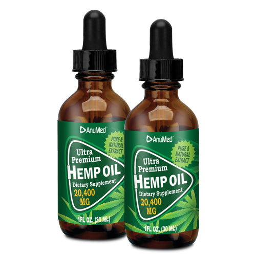 Hemp Seed Oil  Extract Drops 1oz - 2 pack