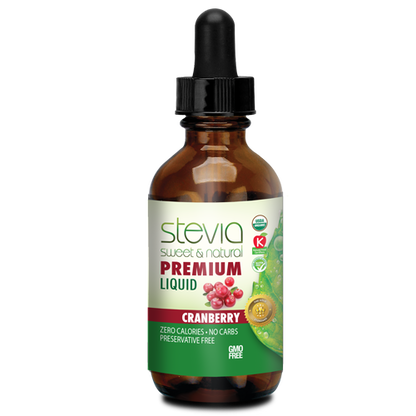 Cranberry Stevia Liquid Drops