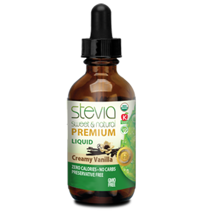 Creamy Vanilla Stevia Liquid Drops